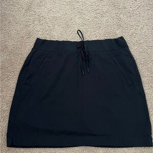 Athleta Black Pencil Skort